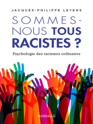 cover image of Sommes-nous tous racistes ?